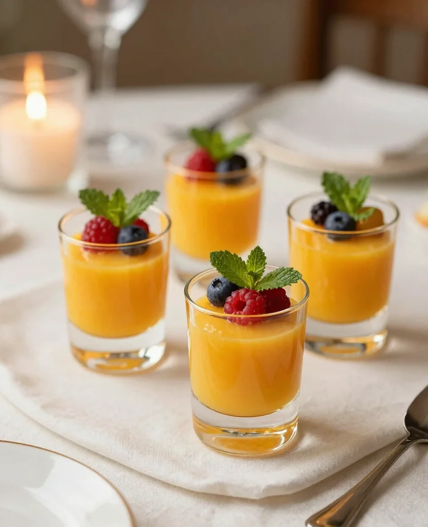 17 Recipes With Orange Juice For Drinks And Desserts - 4. Orange Juice Panna Cotta 1