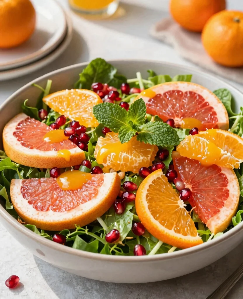 17 Recipes With Orange Juice For Drinks And Desserts - 7. Citrus Salad with Orange Juice Dressing 1