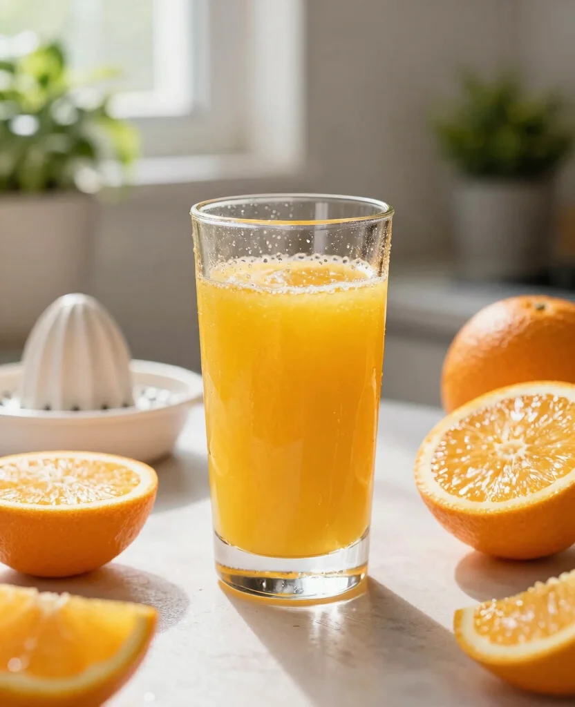 18 Easy Juice Recipes For Beginners With Few Ingredients - 1. Classic Orange Juice 1