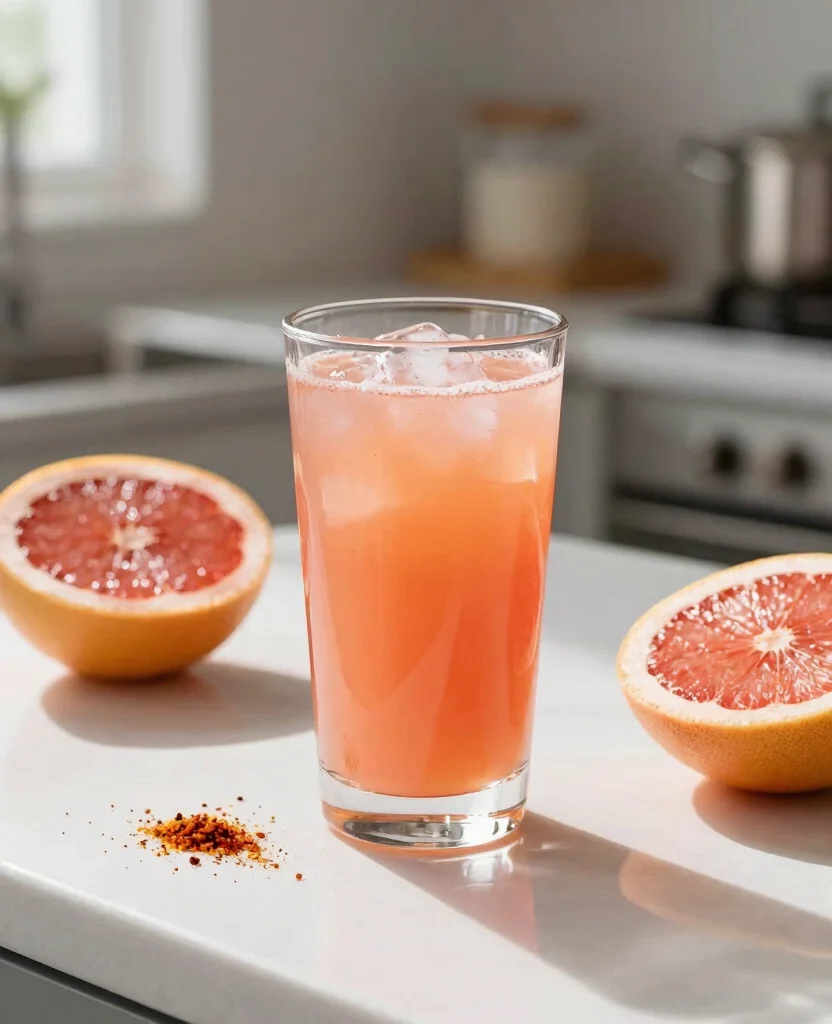 18 Easy Juice Recipes For Beginners With Few Ingredients - 15. Spicy Grapefruit Juice 1