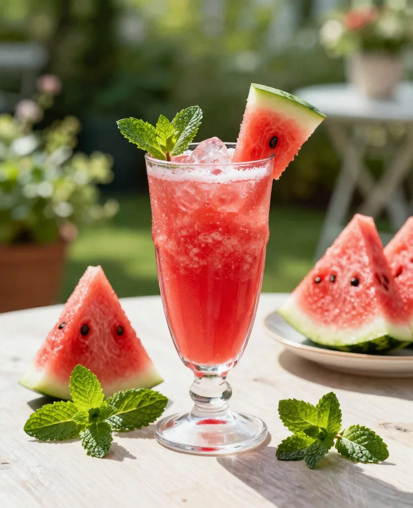 18 Easy Juice Recipes For Beginners With Few Ingredients - 3. Watermelon Mint Refresher 1