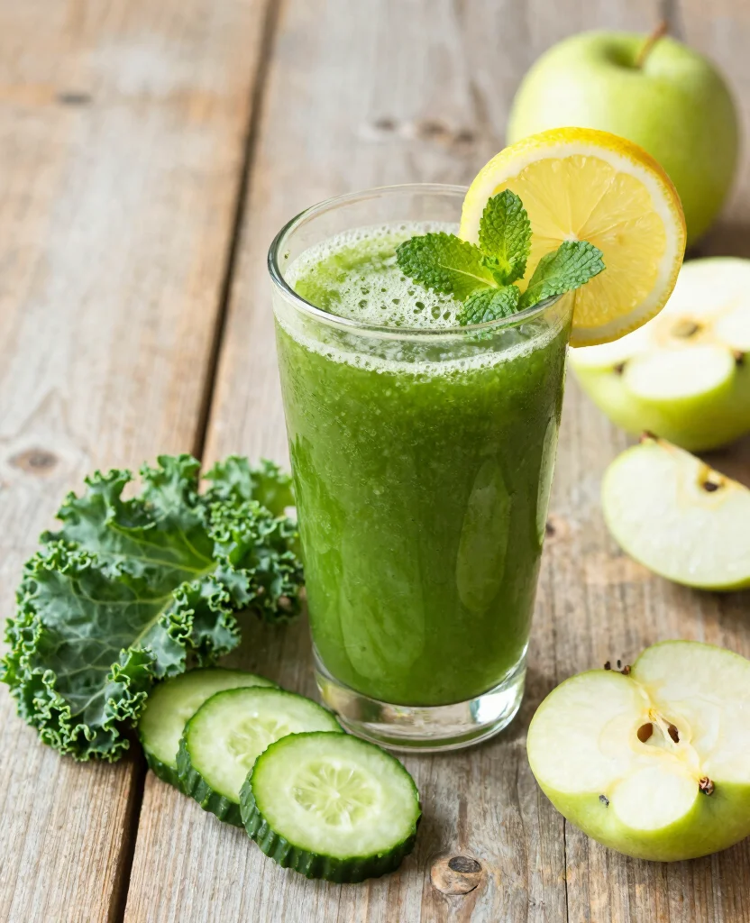 18 Fresh Pressed Juice Recipes You Will Love - 1. Refreshing Green Detox Juice 1