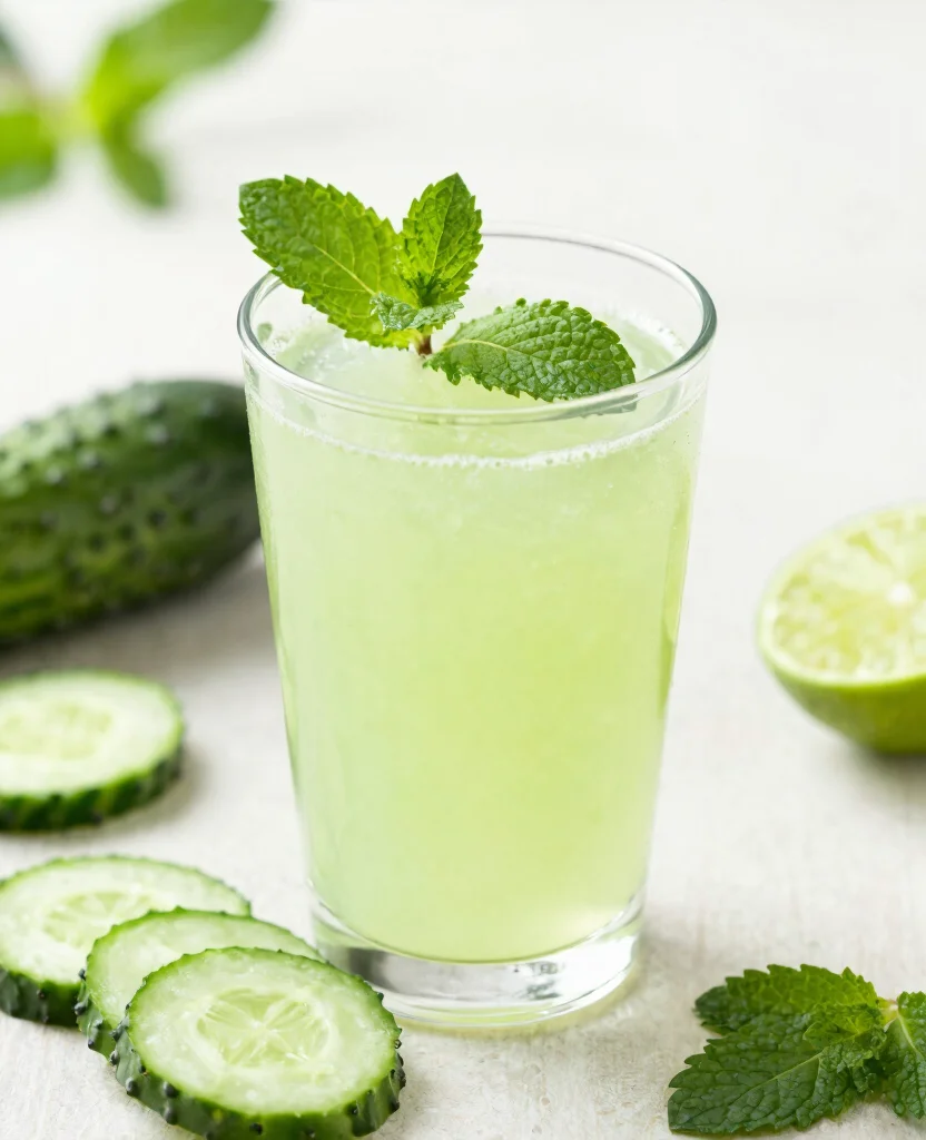 18 Fresh Pressed Juice Recipes You Will Love - 10. Cucumber Lime Splash 1