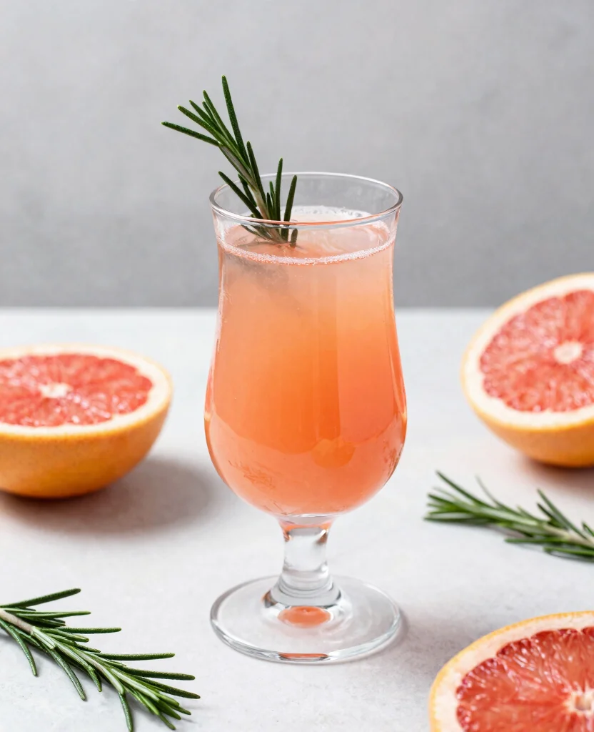 18 Fresh Pressed Juice Recipes You Will Love - 12. Grapefruit & Rosemary Refresher 1