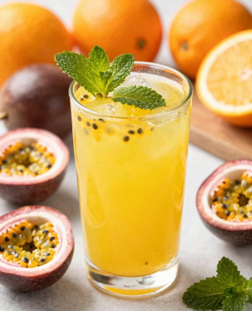 18 Fresh Pressed Juice Recipes You Will Love - 13. Passionfruit Paradise Juice 1