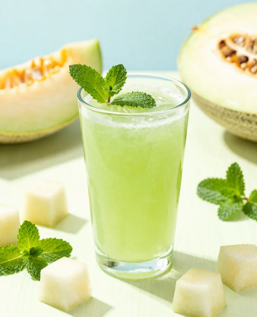 18 Fresh Pressed Juice Recipes You Will Love - 14. Honeydew Mint Medley 1