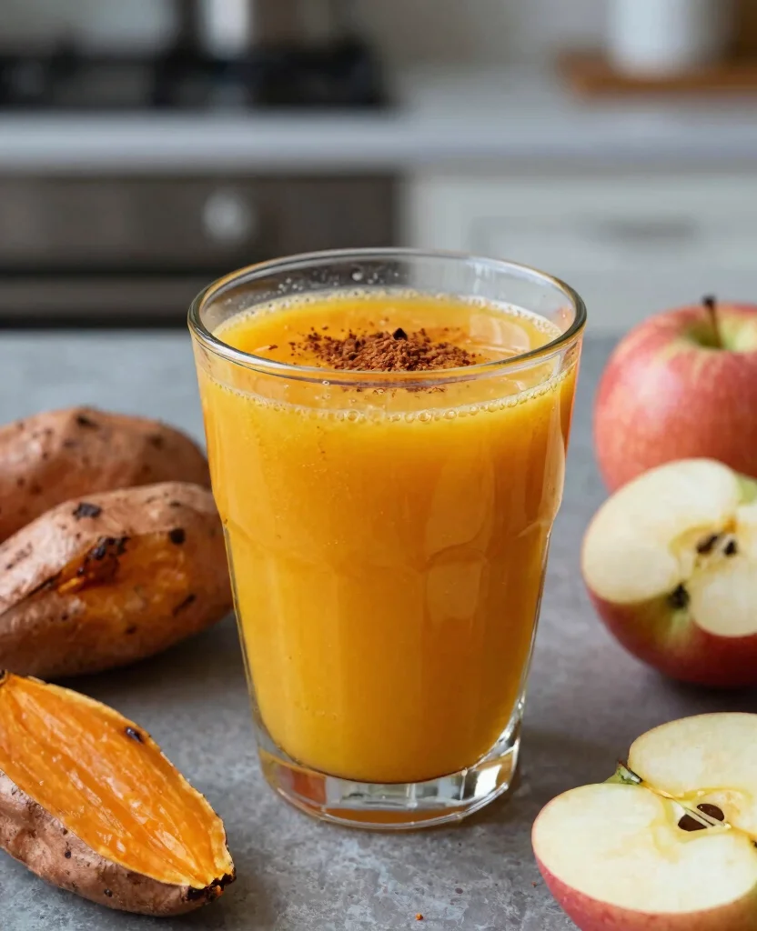 18 Fresh Pressed Juice Recipes You Will Love - 18. Sweet Potato Power Juice 1