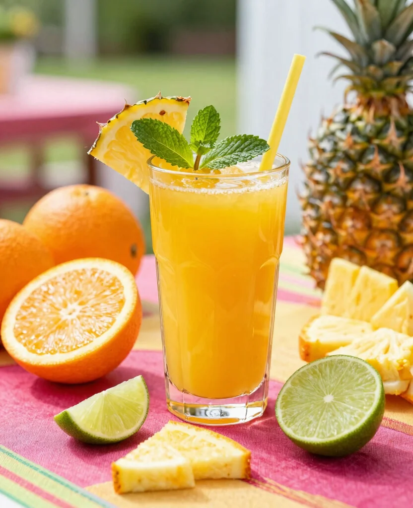 18 Fresh Pressed Juice Recipes You Will Love - 2. Tropical Citrus Fusion 1