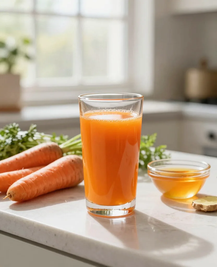 18 Fresh Pressed Juice Recipes You Will Love - 4. Carrot Ginger Zest 1