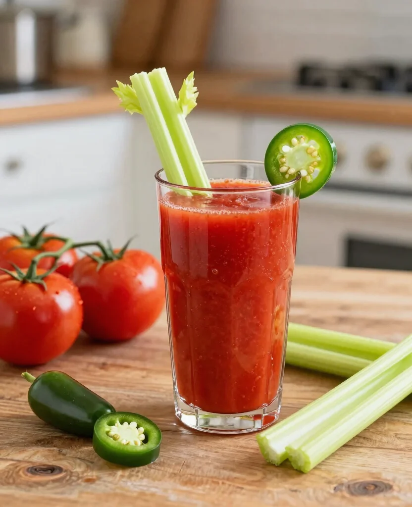 18 Fresh Pressed Juice Recipes You Will Love - 6. Spicy Tomato Twist 1