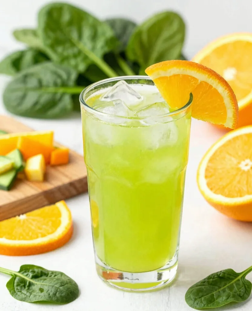 18 Green Juice Recipes For Beginners That Taste Good - 4. Citrus Greens Juice 1