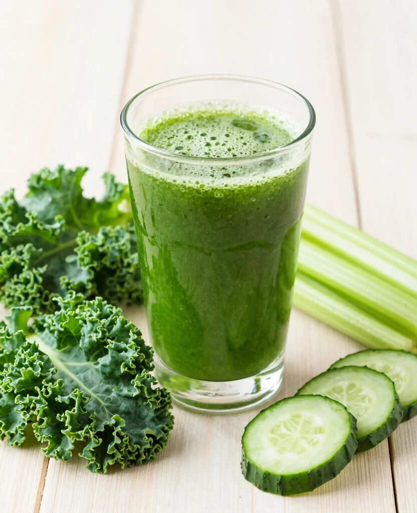 18 Healthy Green Juice Recipes Packed With Nutrients - 1. Classic Green Detox Juice 1
