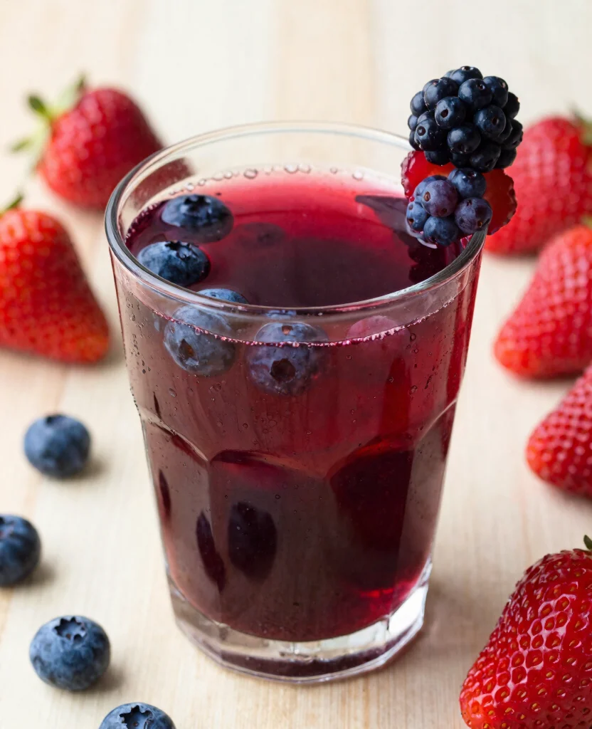 18 Healthy Juice Recipes Flat Belly Focused Detox Drinks - 9. Berry Blast Detox Juice 1
