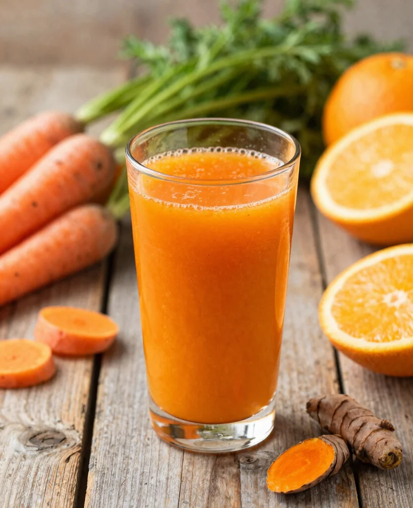 18 Juicer Recipes Beginners Juice Cleanse Friendly Ideas - 2. Tropical Carrot Citrus Juice 1