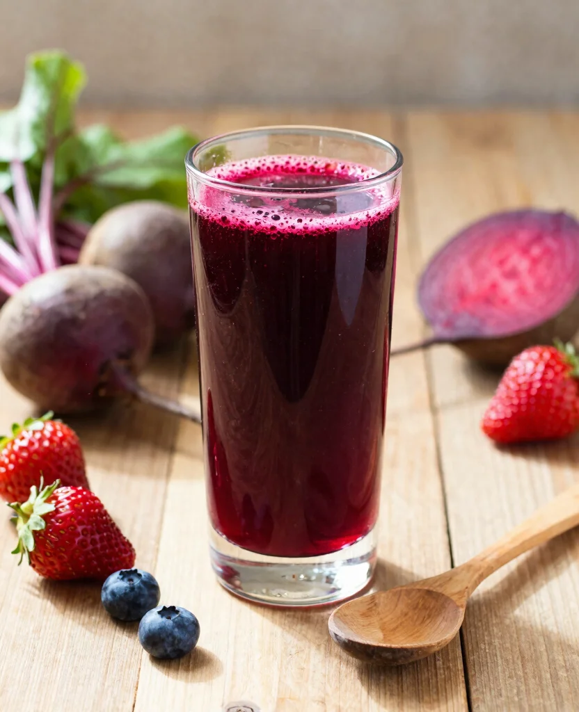 18 Juicer Recipes Beginners Juice Cleanse Friendly Ideas - 3. Beet and Berry Delight 1