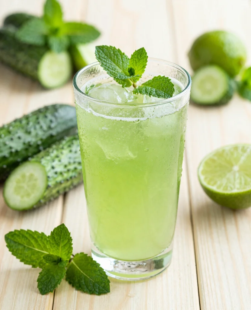 18 Juicer Recipes Beginners Juice Cleanse Friendly Ideas - 4. Refreshing Cucumber Mint Juice 1