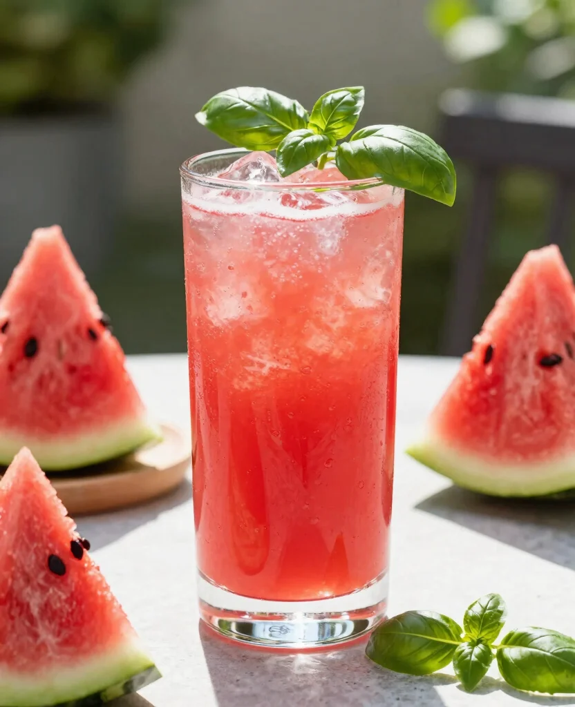 18 Juicer Recipes Beginners Juice Cleanse Friendly Ideas - 6. Watermelon Basil Refresher 1