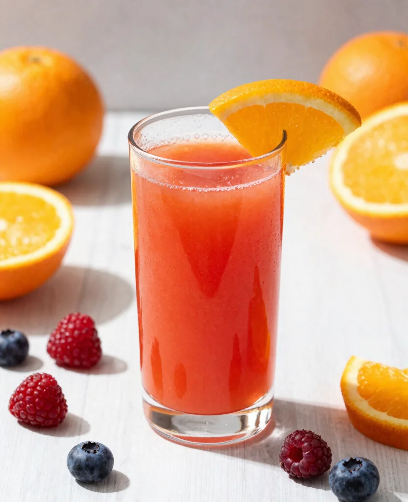 19 Anti Inflammation Juice Recipes With Powerful Ingredients - 18. Citrus Berry Immune Booster 1