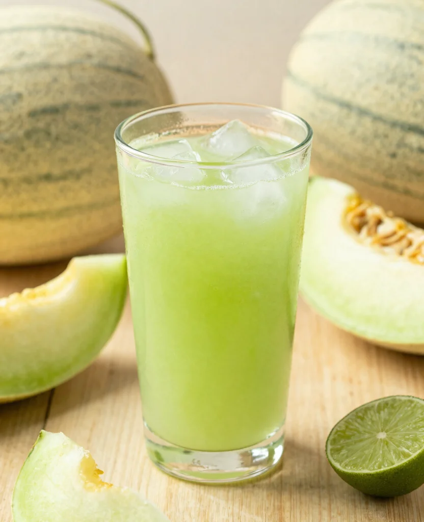 19 Healthy Juice Recipes For Glowing Skin And Beauty - 18. Honeydew Melon Boost Juice 1