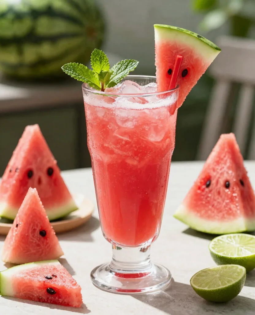 19 Healthy Juice Recipes For Glowing Skin And Beauty - 8. Watermelon Refresh Juice 1