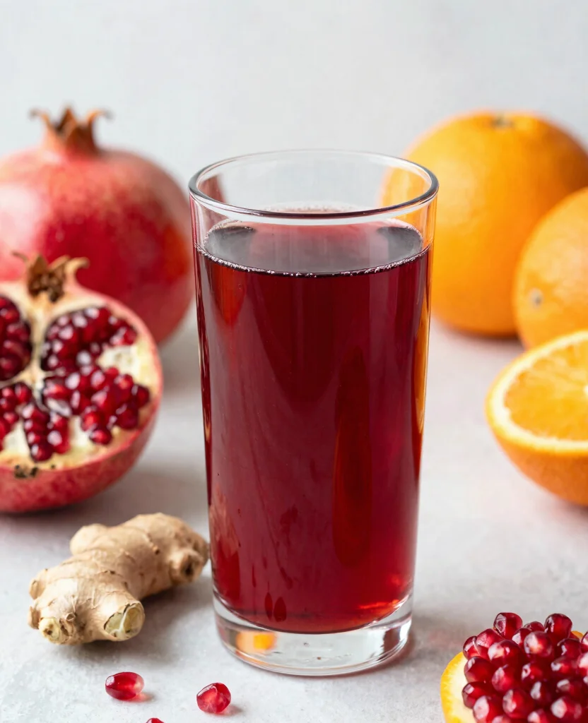 19 Healthy Juice Recipes For Glowing Skin And Beauty - 9. Pomegranate Power Juice 1