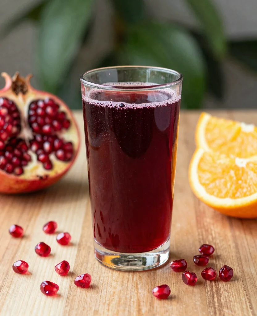 19 Juice Recipes For Health And Daily Wellness - 10. Pomegranate Power 1