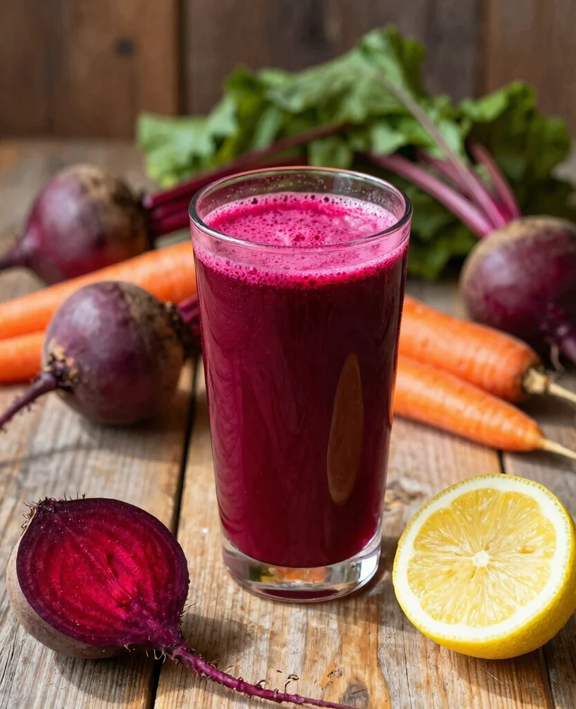 19 Juice Recipes For Health And Daily Wellness - 3. Beetroot Boost 1
