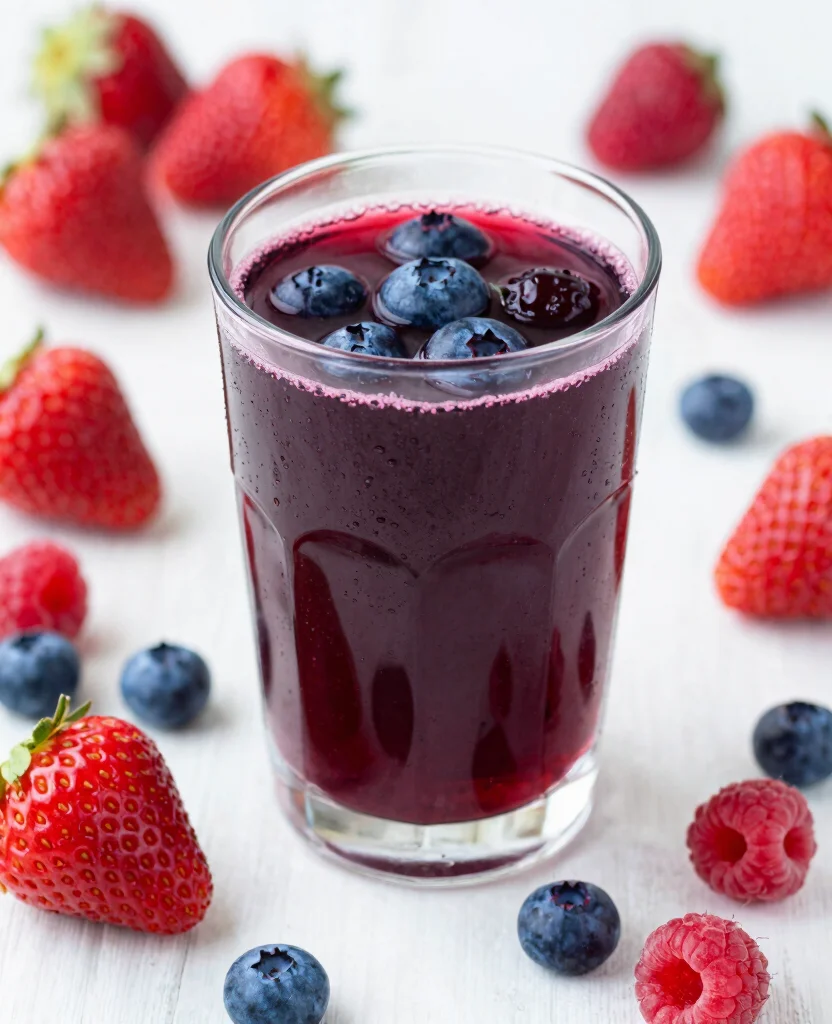 19 Juice Recipes For Kids That Are Fun And Colorful - 17. Berry Delight Juice 1