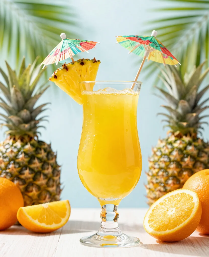 19 Juice Recipes For Kids That Are Fun And Colorful - 4. Tropical Sunrise Juice 1