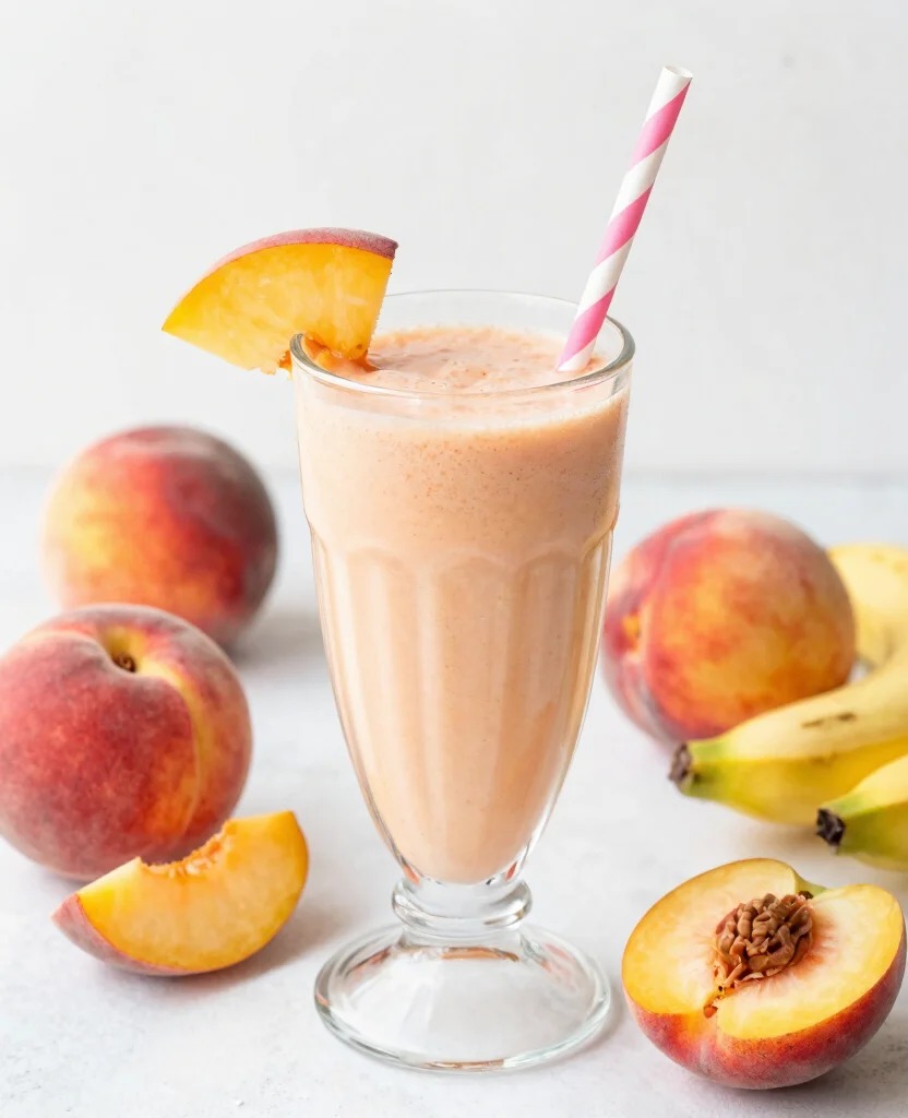 19 Juice Recipes For Kids That Are Fun And Colorful - 9. Peachy Keen Smoothie 1