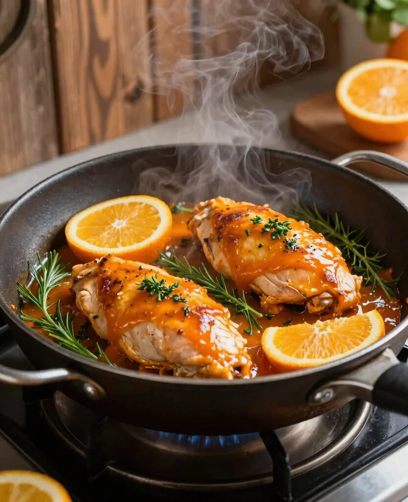 19 Recipes Using Orange Juice For Cooking And Baking - 1. Orange Juice Glazed Chicken 1