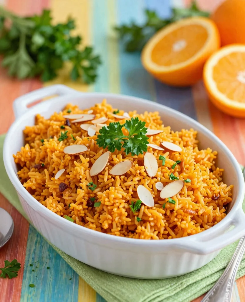 19 Recipes Using Orange Juice For Cooking And Baking - 9. Orange Rice Pilaf 1