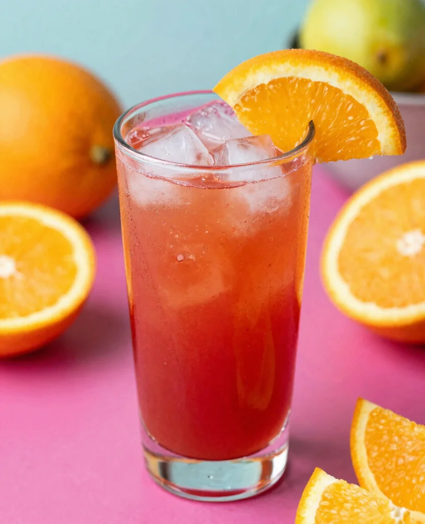19 Recipes With Cranberry Juice For Refreshing Drinks - 14. Cranberry Orange Mocktail 1