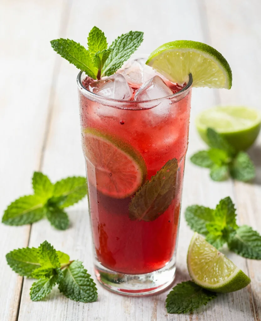 19 Recipes With Cranberry Juice For Refreshing Drinks - 4. Cranberry Mint Mojito 1