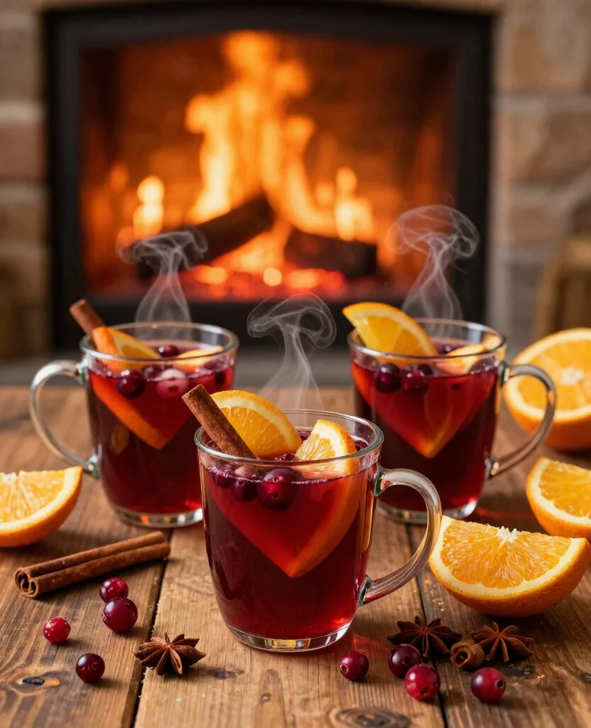 19 Recipes With Cranberry Juice For Refreshing Drinks - 7. Spiced Cranberry Punch 1