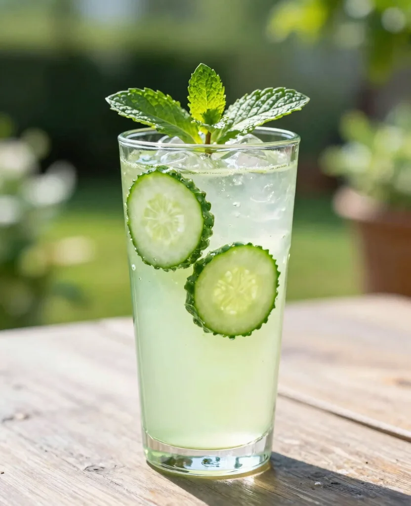 20 Colon Cleanse Juice Recipes Using Simple Ingredients - 7. Cucumber Lemonade Cleanse 1