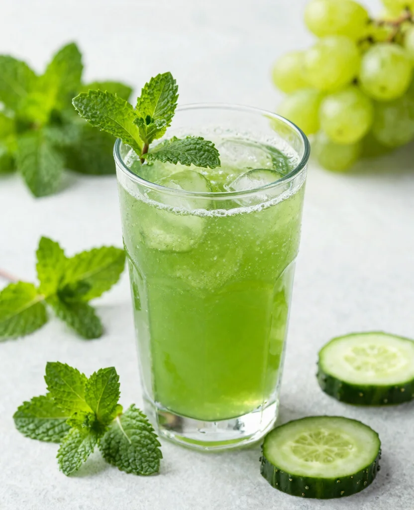 20 Joe Cross Juice Recipes Inspired Detox Drinks - 18. Minty Green Detox Juice 1