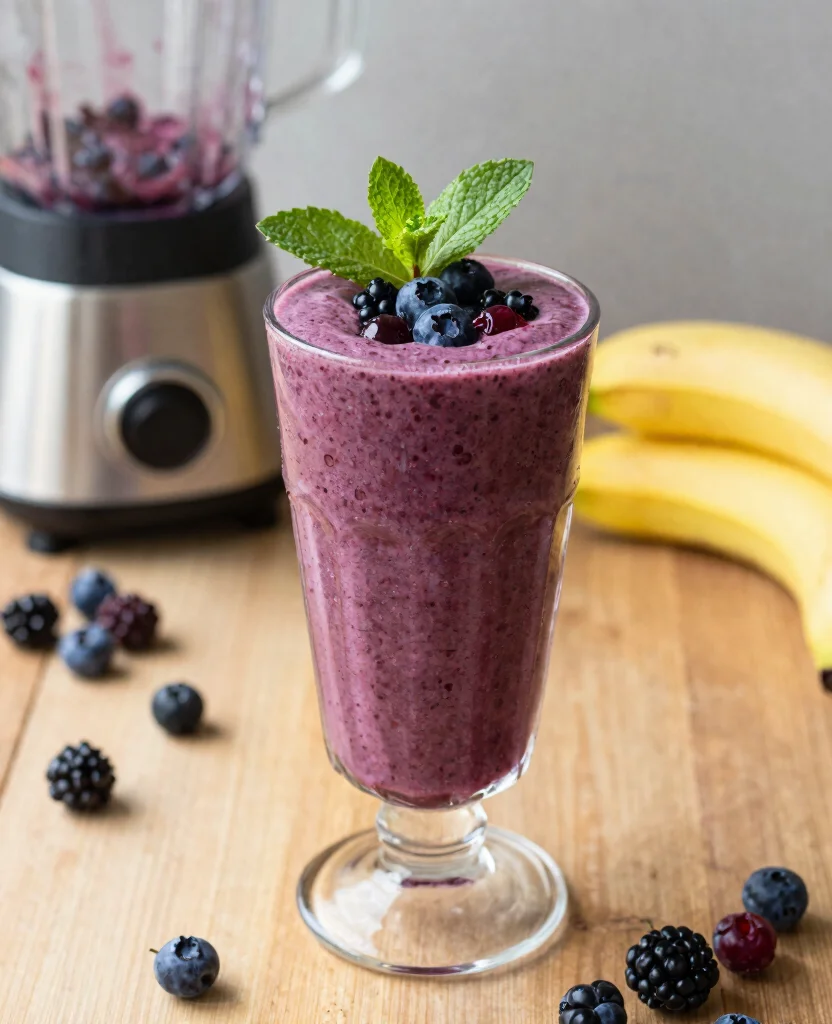 20 Juice And Smoothie Recipes For Healthy Mornings - 2. Berry Blast Smoothie 1