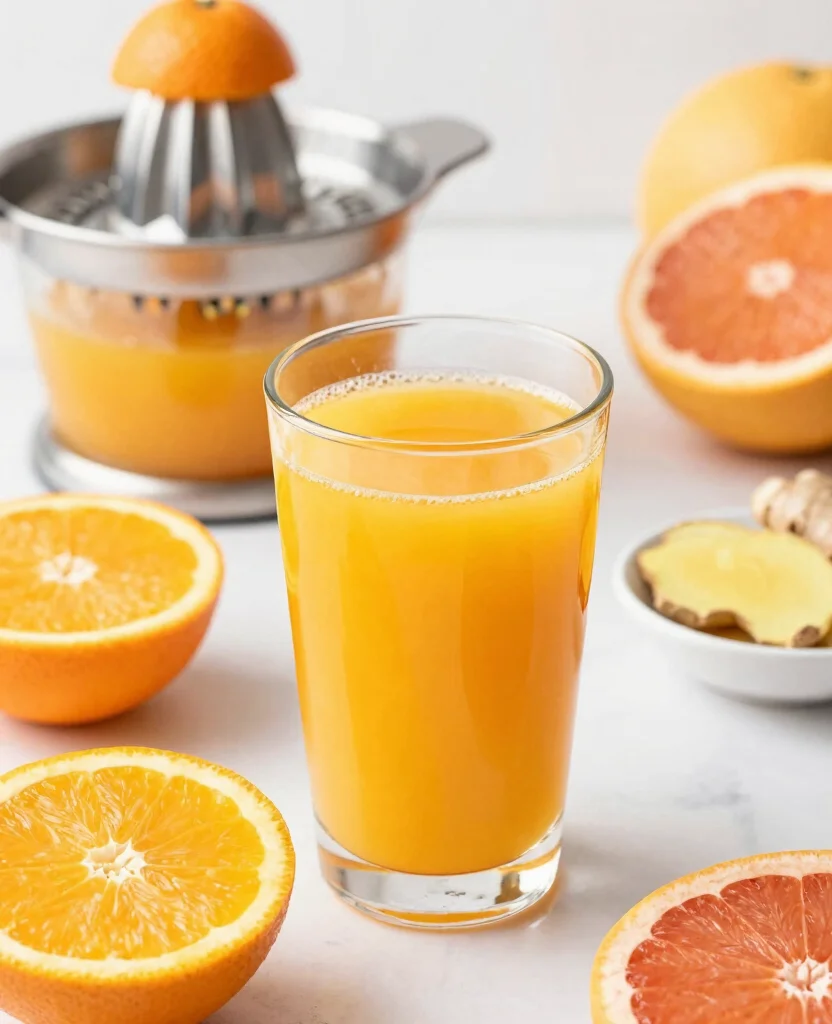 20 Juice And Smoothie Recipes For Healthy Mornings - 4. Citrus Immunity Juice 1