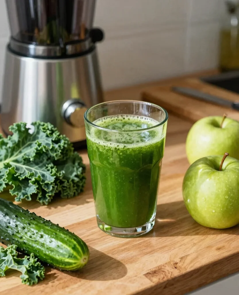 20 Juice Cleanse Recipes Flat Belly Friendly Options - 1. Green Goddess Juice 1