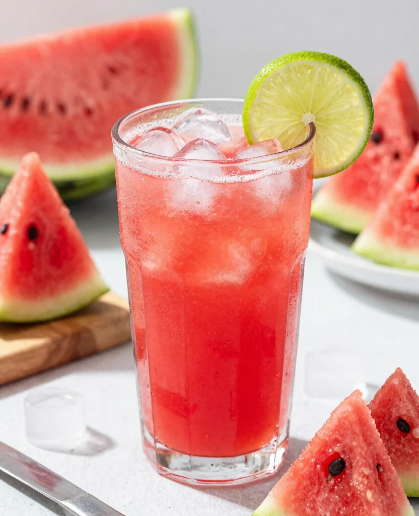 20 Juice Cleanse Recipes Flat Belly Friendly Options - 7. Watermelon Slush Detox 1