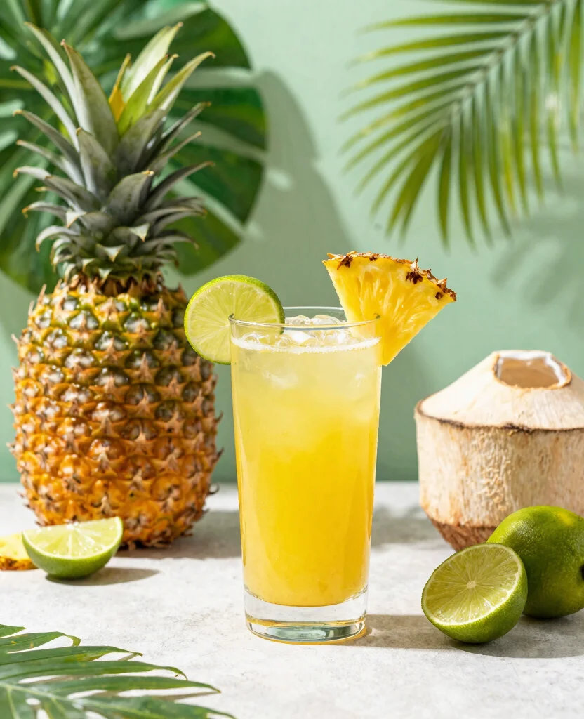 20 Juice Recipes For Gut Health To Improve Digestion - 2. Tropical Fermented Delight 1