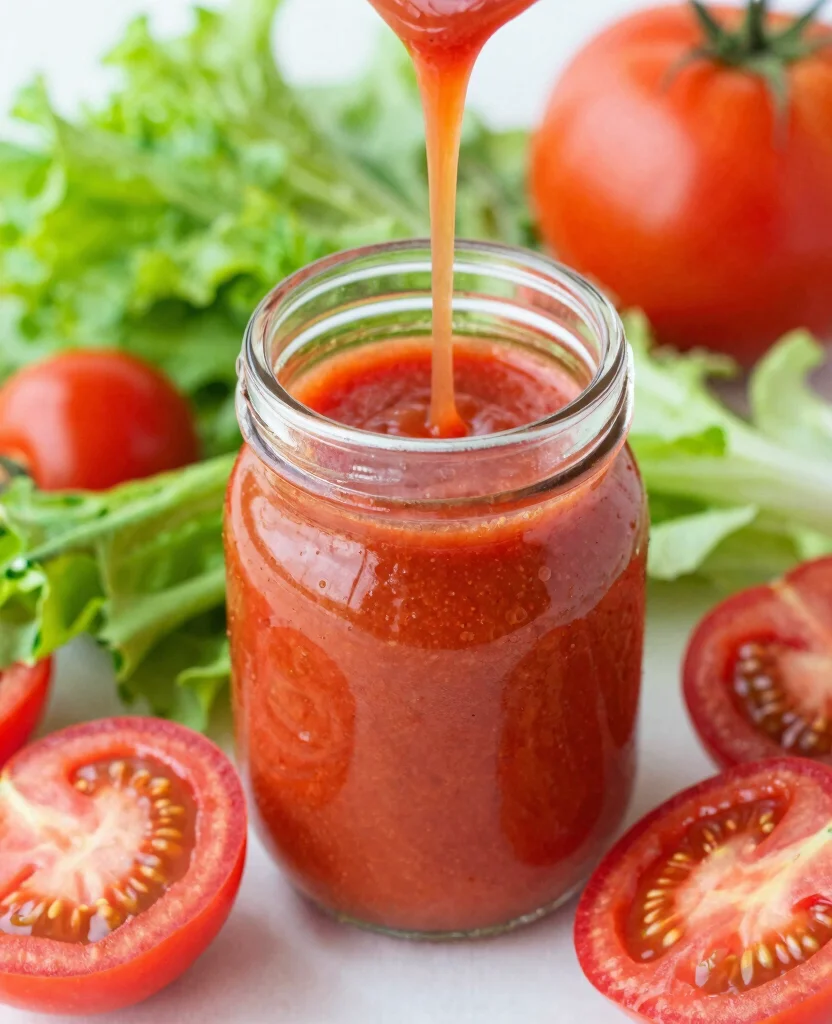 20 Recipes With Tomato Juice For Cocktails And Soups - 11. Tomato Juice Salad Dressing 1