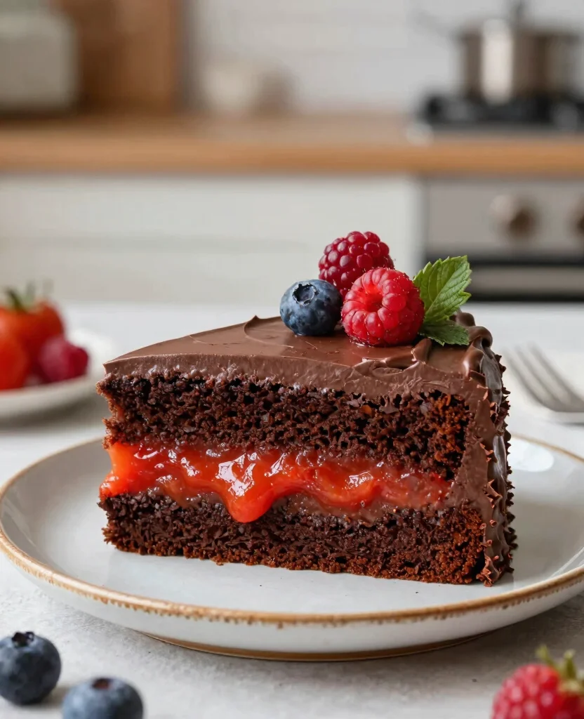 20 Recipes With Tomato Juice For Cocktails And Soups - 20. Tomato Juice Chocolate Cake 1