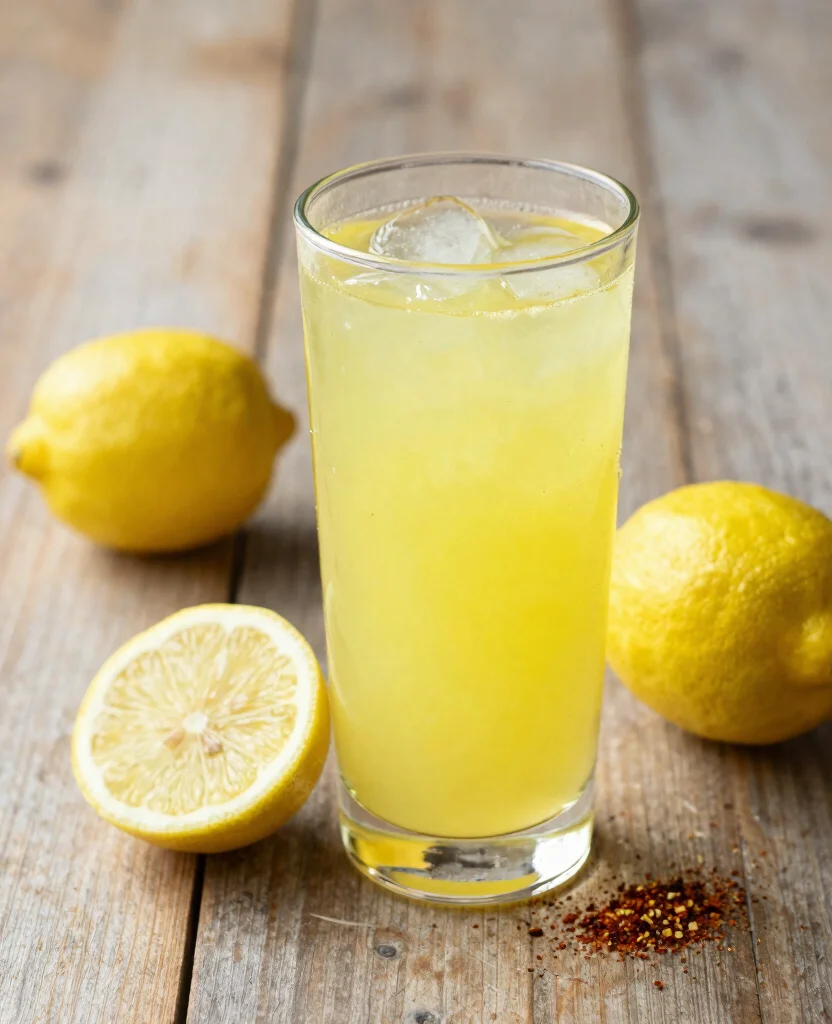 3 Day Juice Cleanse: 13 Simple Daily Recipes - 12. Spicy Lemonade Detox Juice 1
