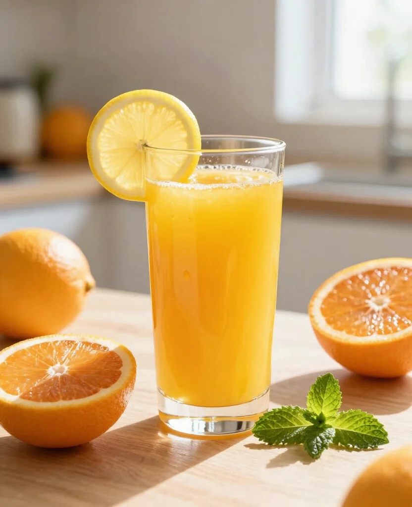 3 Day Juice Cleanse: 13 Simple Daily Recipes - 2. Citrus Burst Juice 1