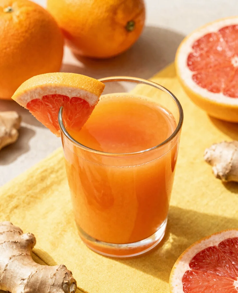 7 Day Juice Cleanse: 7 Delicious Daily Recipe Ideas - Day 2: Revitalizing Citrus Blast 1
