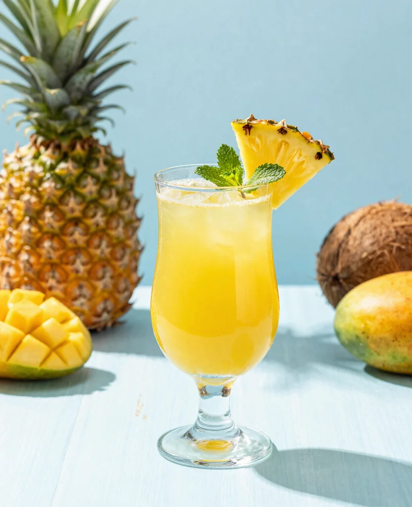 7 Day Juice Cleanse: 7 Delicious Daily Recipe Ideas - Day 4: Tropical Paradise Juice 1