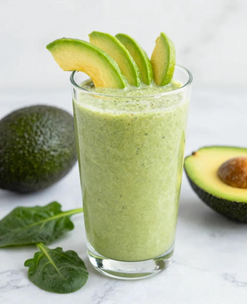 7 Day Juice Cleanse: 7 Delicious Daily Recipe Ideas - Day 6: Creamy Avocado Green Juice 1