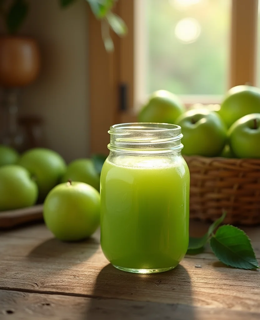Best Green Apple Juice Recipes That Are Fresh And Energizing - Step 4: Strain the Juice 1